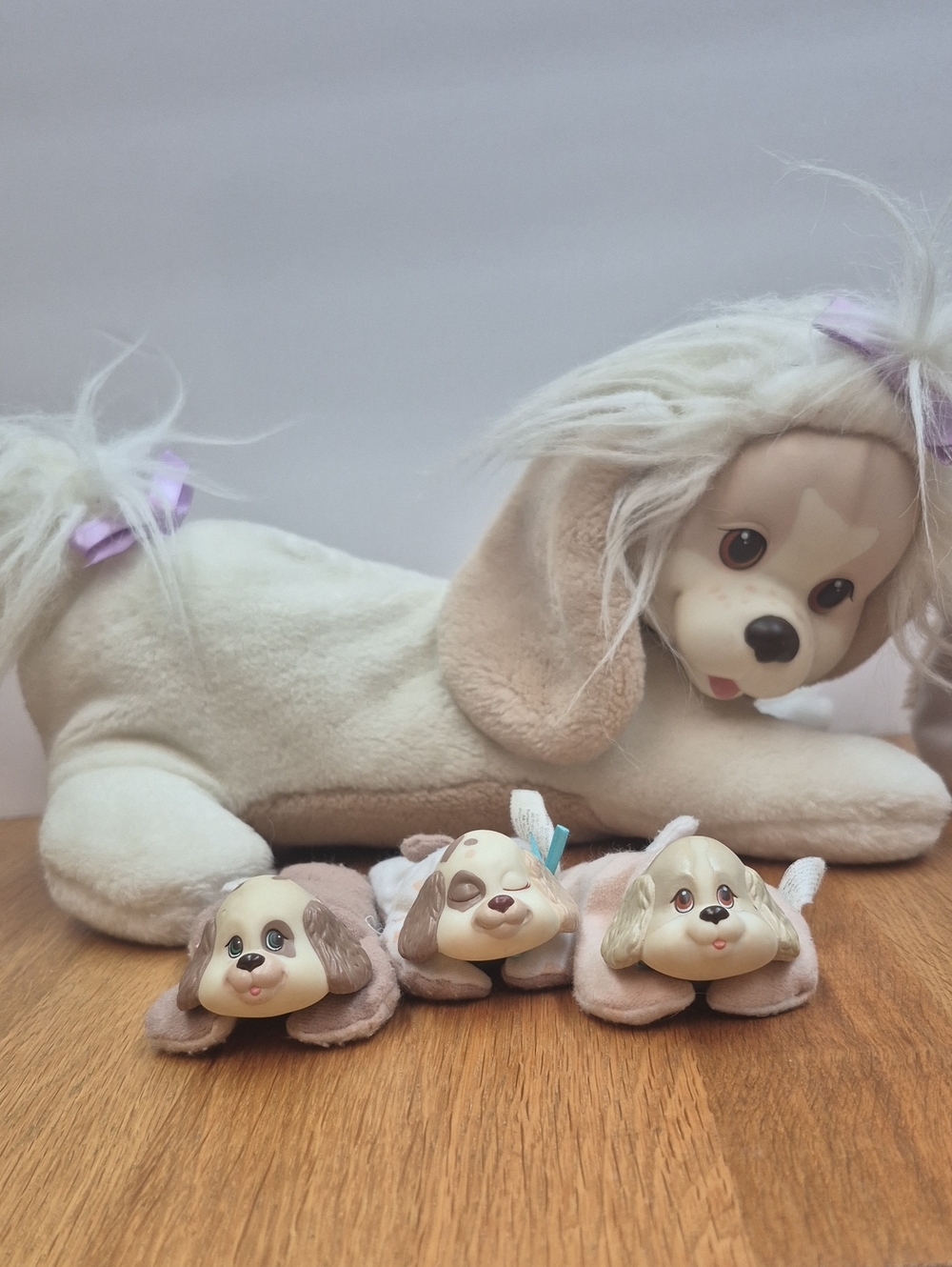 Vintage (90's)Puppy Surprise with 3 puppies